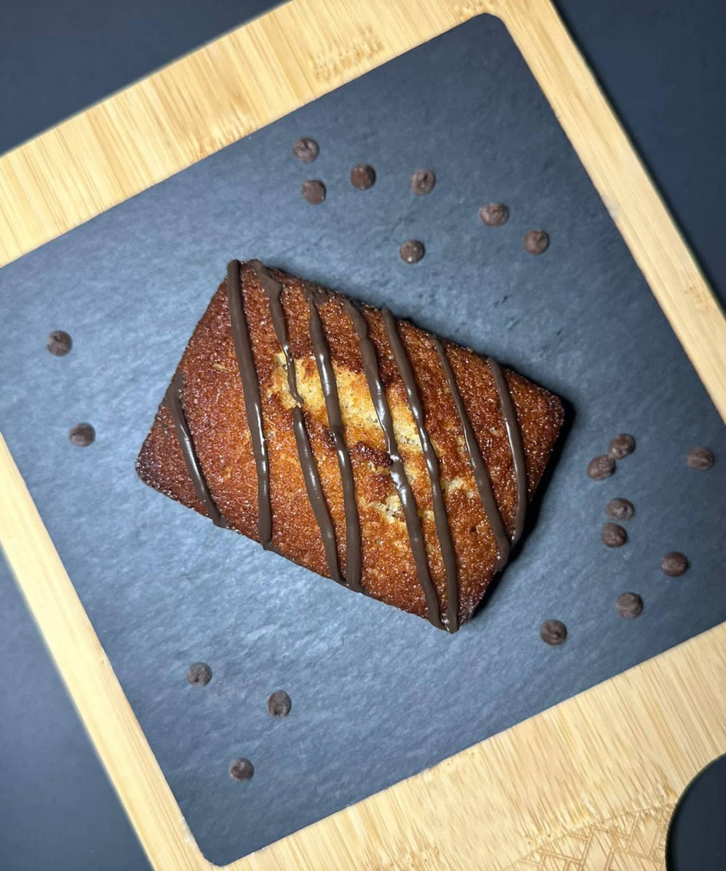 Financier au chocolat